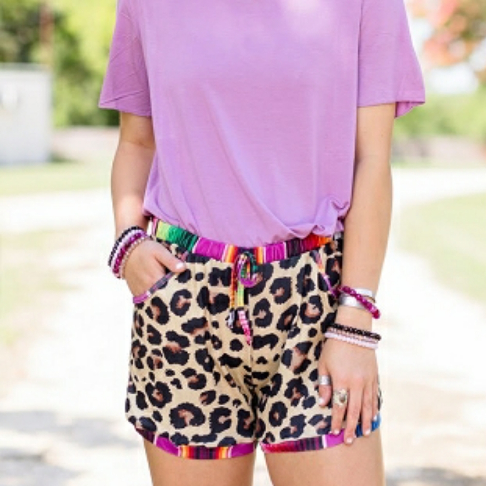 Leopard SHANIA SHORTS